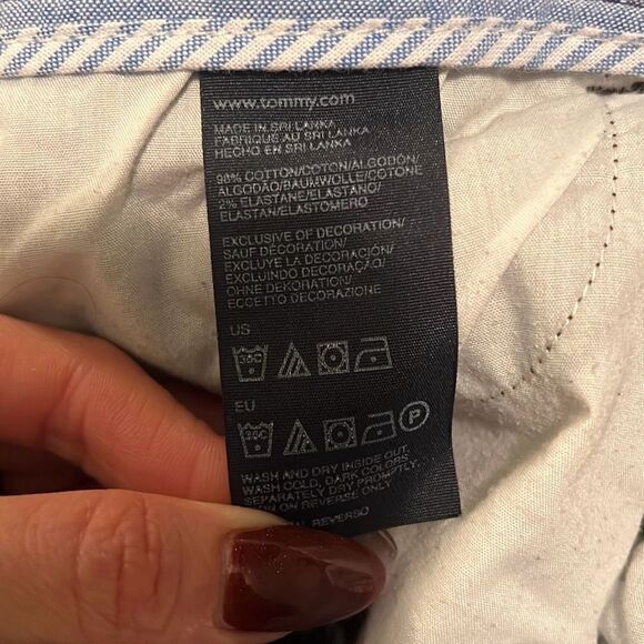 Tommy Hilfiger Women's Brown Corduroy Skinny Pants Size 7 - Picture 6 of 6